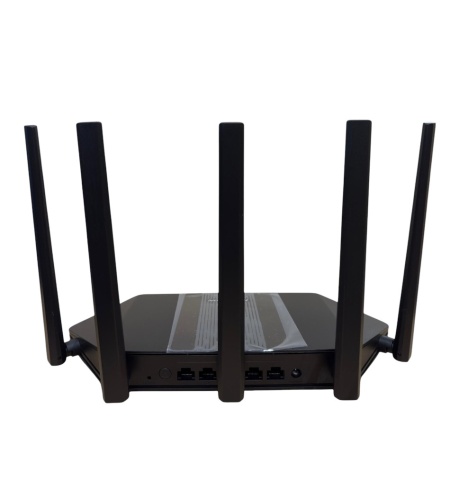 Router Wi‑Fi HikVision DS‑3WR18X, Wi‑Fi 6 1800 Mbps dual‑band cu porturi wired + wireless Gigabit, 5G‑first pentru conexiuni rapide, roaming optimizat si management prin aplicatie pentru retele stabile in locuinte si birouri mici - Img 3