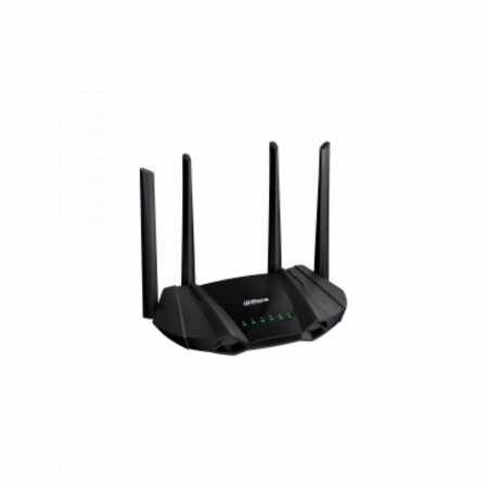 Router Wireless Dahua AX1500 DH-AX15M, tehnologie Wi-Fi 6, viteza 1.5 Gbps Dual-Band, tehnologie MU-MIMO si Beamforming, securitate WPA3, eficienta OFDMA, control parental, retea Guest, design compact - Img 2