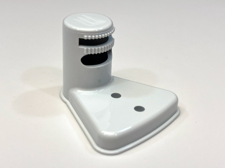 Suport montaj detector Hikvision DS-PDB-IN-Ceilingbracket, prindere pe tavan pentru senzori de interior, design anti-rasucire, permite cablare ascunsa, protectie back tamper, material rezistent, alb - Img 3