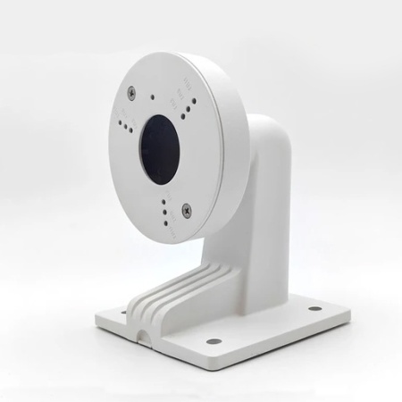 Suport perete camera supraveghere Hikvision DS-1272ZJ-110-TRS, material aliaj de aluminiu si otel, montaj robust la exterior sau interior, rezistenta la coroziune, design durabil, accesorii fixare - Img 2