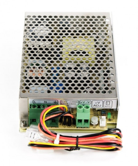 Sursa in comutatie Mean Well SCP-75-12, iesire 13.8V 5.4A, functie incarcare acumulator, protectie suprasarcina si scurtcircuit, carcasa metalica protectie, consum redus 0.75W, tensiune intrare 85-264V AC, dimensiuni compacte - Img 3
