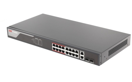 Switch PoE HikVision Smart Managed DS-3E1326P-EI, 24 porturi Fast Ethernet PoE (370W), 2 porturi Gigabit Combo, PoE Watchdog, mod Extend 300m, protectie 6KV, management L2 (VLAN/STP), detectie erori cablu - Img 6