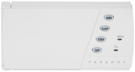 Tastatura LED Paradox K636, afisare 10 zone si 1 partitie, functie StayD, compatibila Spectra SP si Magellan, 1 intrare zona, 8 butoane actiune rapida, taste iluminate, certificare Grad 2 - Img 2