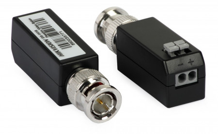 Video Balun pasiv HikVision DS-1H18, transmisie real-time UTP Cat5e/6, compatibil HD-TVI/CVI/AHD/CVBS, protectie supratensiune TVS, tehnologie Wave Filter, anti-static, carcasa plastic ABS, 60 dB imunitate zgomot - Img 3