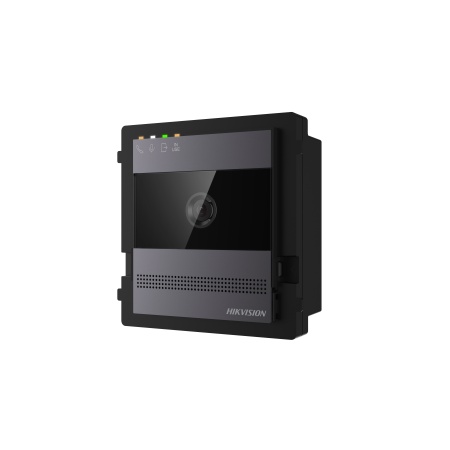 Videointerfon 2-wire Hikvision DS-KD7003EY-IME2/Aluminum, imagini HD cu WDR si unghi larg, configurare usoara AP mode si plug&amp;play, butoane configurabile, indicatori multipli status, control doua yale, carcasa aluminiu - Img 2