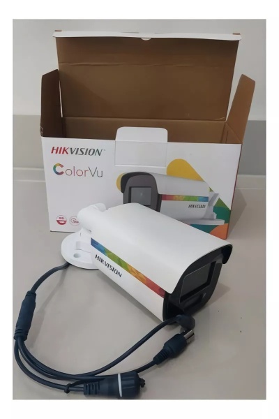 Camera Bullet Hikvision DS-2CE12DF8T-F, 2MP ColorVu (imagini color 24/7), WDR real 130dB, lumina alba 40m, lentila 3.6mm, protectie IP68, tehnologie 3D DNR, 4 semnale comutabile (TVI/AHD/CVI/CVBS), carcasa metalica - Img 4