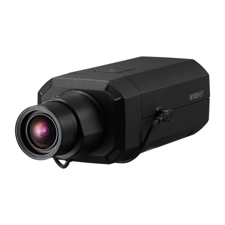 Camera de supraveghere neagra IP Box 6MP, Hanwha Vision XNB-8002