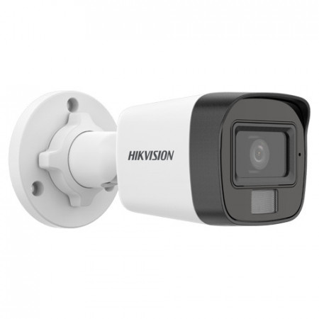 Camera HikVision Analog 6MP Smart Hybrid Light cu microfon incorporat Fixed Mini Bullet DS-2CE16K0T-LPFS3.6 - Img 2