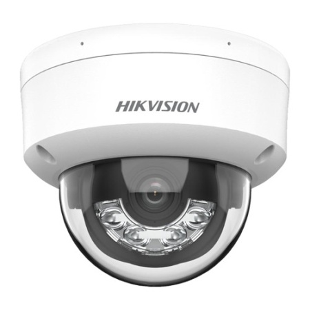 Camera HikVision IP 8MP Smart Hybrid Light Fixed Dome cu microfon incorporat DS-2CD1183G2-LIUF - Img 2