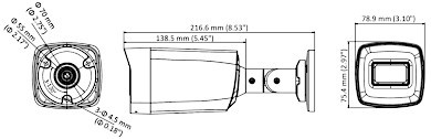 Camera supraveghere analogica Hikvision Turbo‑HD Value Series bullet 4K DS‑2CE17U0T‑LF(2.8mm) Smart Hybrid Light IR+WL 40 m, 3840×2160, multi‑signal TVI/AHD/CVI/CVBS, iluminare optimizata, IP67 - Img 5