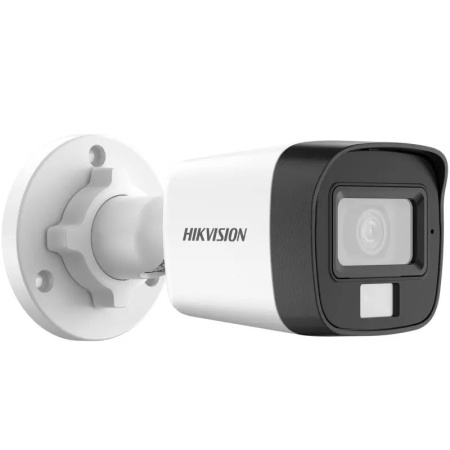 Camera supraveghere analogica Hikvision Turbo‑HD Value Series mini bullet 3K DS‑2CE16K0T‑LTS(2.8mm) Smart‑Hybrid Light IR+WL, 2960×1665, audio over coaxial + two‑way audio, mic + difuzor integrat, IP67 - Img 2