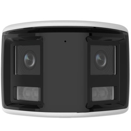 Camera supraveghere analogica Turbo HD Hikvision ColorVu turret dual‑lens 3K DS-2CE12KF3TP-DLS, imagine 180°, rezolutie 3328×1504, Smart Hybrid Light, IR si white light 40m, WDR 130dB, 3D DNR, microfon, IP67 - Img 2