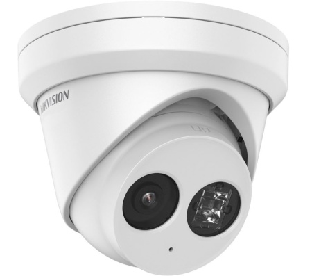 Camera supraveghere Hikvision AcuSens IP turret DS-2CD2363G2-IU(2.8mm)B 6MP,
