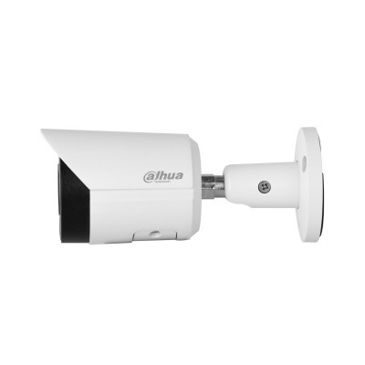 Camera supraveghere IP Dahua bullet 8MP IPC-HFW2849S-S-IL-0280B(2.8mm), WizSense, Smart Dual Light, senzor 1/2.7 inch CMOS, IR 30m, lumina calda 30m, unghi 111 grade, WDR 120dB, SMD Plus, microfon incorporat, slot card, IP67 - Img 2