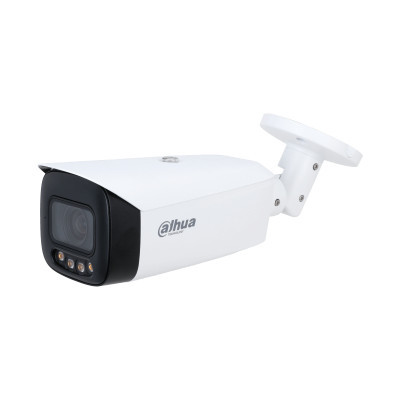 Camera supraveghere IP Dahua bullet 8MP IPC-HFW5849T1-ASE-LED-0280B(2.8mm), WizMind, Full-color, senzor 1/1.2 inch CMOS, lumina calda 60m, SMD 3.0, AI IVS, numarare persoane, detectie faciala, microfon dual si difuzor incorporat, slot card 512GB - Img 2