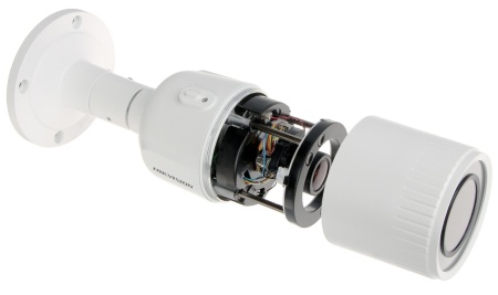 Camera supraveghere IP HikVision bullet 4MP DS-2CD1643G2-IZS(2.8-12mm), lentila varifocala motorizata, detectie persoane si vehicule MD 2.0, EXIR 2.0 IR50m, 120dB WDR, H.265+, slot card 256GB, IP67, Audio/Alarm I/O - Img 5