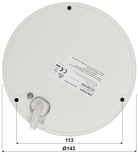 Camera supraveghere IP HikVision dome 4MP DS‑2CD2747G2HT‑LIZS(2.8‑12mm) Smart Hybrid Light si ColorVu, varifocal motor, true WDR 130dB, H.265+, IP67, IK10 - Img 4