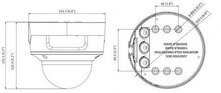 Camera supraveghere IP HikVision Dome 4MP DS-2CD2746G2-IZS(2.8-12mm)(C)(Black), AcuSense, DarkFighter, lentila motorizata, WDR 120dB, audio/alarma, protectie IP66 si IK10, clasificare om/vehicul, carcasa neagra - Img 8