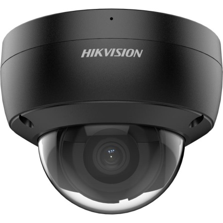 Camera supraveghere IP HikVision dome 6MP DS-2CD2166G2-ISU(2.8mm)(C)(Black), tehnologie DarkFighter, WDR 120dB, H.265+, microfon incorporat, interfata alarma, protectie IP67, IK10, finisaj negru, analiza Deep Learning - Img 2