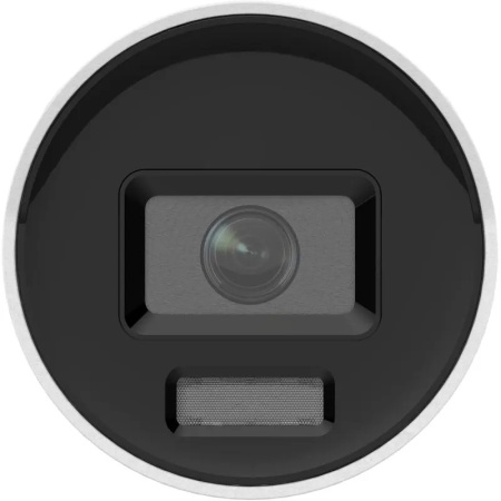 Camera supraveghere IP HikVision mini bullet 8MP DS-2CD2087G2H-LIU/SL(4mm)(eF), Smart Hybrid Light, ColorVu, WDR 130dB, H.265+, audio bidirectional, flash stroboscopic si alarma sonora, IP67, slot card 512GB, Deep Learning - Img 2