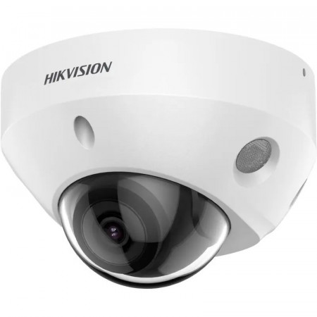 Camera supraveghere IP Hikvision Mini Dome 4MP DS-2CD2547G2-LS(2.8mm)(C), tehnologie ColorVu imagini color 24/7, AcuSense, interfata audio si alarma, WDR 130dB, protectie IP67 si IK08, compresie H.265+, slot card - Img 2