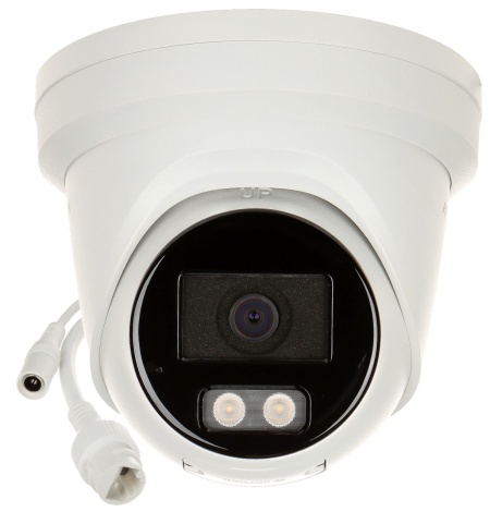 Camera Supraveghere IP HikVision turret 2MP DS-2CD2327G2-LU(2.8mm)(C), Full HD, Microfon incorporat, Tehnologie AcuSense (Deep Learning), WDR 120dB, Color 24/7, IP67 exterior, carcasa metalica - Img 5