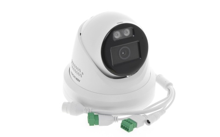 Camera supraveghere IP HikVision turret 4MP DS-2CD2347G2H-LISU/SL(4mm)(eF), Smart Hybrid Light, ColorVu, WDR 130dB, H.265+, audio bidirectional, flash stroboscopic si alarma sonora, IP67, slot card 512GB, Deep Learning - Img 4