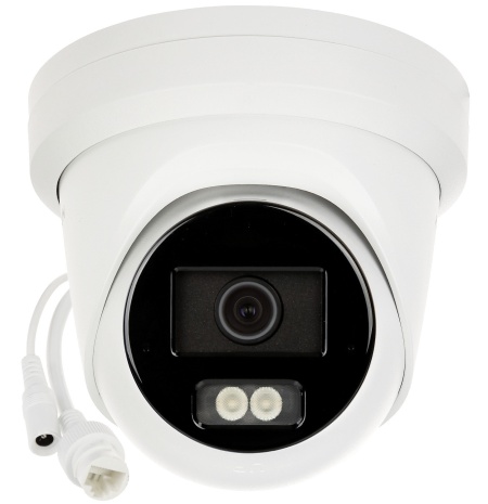 Camera supraveghere IP HikVision turret 6MP DS-2CD2363G2-LI2U(2.8mm), Smart Hybrid Light, AcuSense, WDR 120dB, H.265+, microfon dual incorporat pentru audio de inalta calitate, protectie IP67, analiza Deep Learning - Img 3