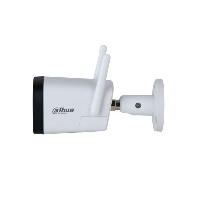 Camera supraveghere IP Wi-Fi Dahua Bullet 2MP DH-IPC-HFW1230DT-STW, Night Vision IR 30m, Microfon si Difuzor incorporat, Protectie IP67, Slot card SD, Tehnologie DWDR si 3D NR, Compresie H.265+, Antena dubla Wi-Fi - Img 2