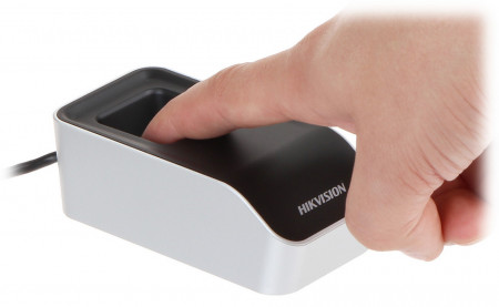 Cititor amprente USB HikVision DS-K1F820-F pentru inrolare, senzor optic rezistent la zgarieturi, instalare Plug-and-Play fara driver, compatibil Windows 11/10/7, conexiune USB 2.0, design compact si ergonomic - Img 2