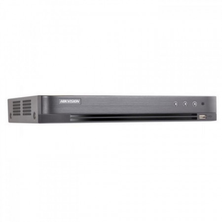 DVR analogic Hikvision DS-7208HUHI-K2/P, 8 canale 5MP, tehnologie PoC alimentare prin coaxial, 2 sloturi HDD, compresie H.265 Pro+, 8MP@8fps, intrare adaptiva 5 semnale, suporta 16 camere IP, format 1U - Img 2