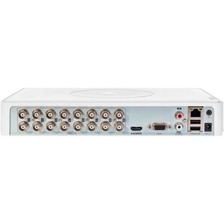 DVR HikVision Mini 1U 16 canale iDS-7116HQHI-M1/S, Tehnologie AcuSense Deep Learning, Rezolutie 3K Lite/5MP Lite, Compresie H.265 Pro+, Audio prin coaxial, Motion Detection 2.0, Protectie perimetrala, 24 canale IP - Img 4