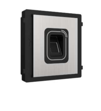Modul cititor amprenta si card HikVision DS‑KD‑MFB/S, pentru statii modular IP/2‑wire IP/2‑wire HD, integrat cu cititor card M1/Desfire, protectie IP65, usor de extins - Img 2