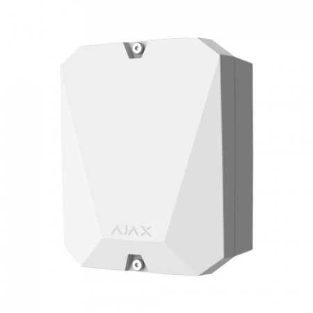 Modul integrare dispozitive cablate Ajax MultiTransmitter Jeweller, 18 din zone NC/NO/EOL, comunicare wireless 2000m, criptare AES, compatibil cu senzori de incendiu, gaz si efractie - Img 3