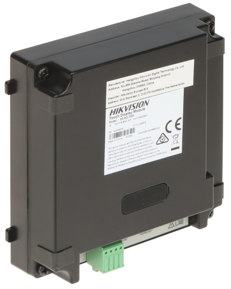 Modul Interfon HikVision DS-KD-TDM, Ecran tactil 4 inch, Cititor de carduri M1, Tastatura virtuala, Lista contacte 2000 intrari, Protectie antivandal IK08, Protectie IP65, Design modular, Afisaj informatii apel - Img 5