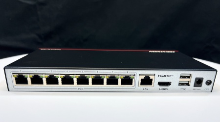 NVR IP 8 canale Hikvision DS-E08NI-Q1/8P(SSD 1T), stocare SSD 1TB inclusa, 8 porturi PoE, tehnologie eSSD pentru consum redus, compresie H.265+, latime banda 60Mbps, decodare 1080p, design compact si silentios - Img 6