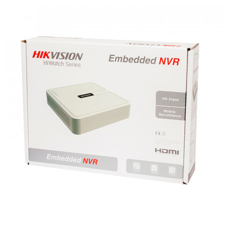 NVR IP HikVision HiWatch HWN-2108H-8P, 8 canale, 8 porturi PoE integrate, format Mini 1U, compresie video H.265+, latime banda 60 Mbps, decodare 4-ch @ 1080p, iesire simultana HDMI si VGA, ONVIF - Img 7