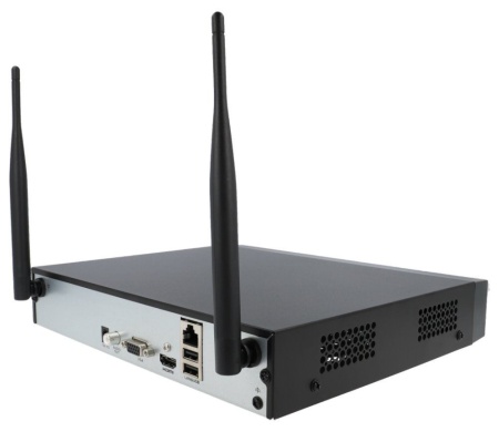 NVR IP Wi-Fi HikVision HiWatch HWN-2108MH-W, 8 canale, rezolutie pana la 4MP, compresie H.265+, suport 1 HDD, conectare automata wireless, management prin aplicatia Hik-Connect, iesire video HDMI/VGA, format compact Mini 1U - Img 3