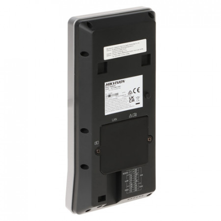 Post exterior videointerfon IP Hikvision Ultra Series DS-KV9503-WBE1, recunoastere faciala, ecran 4.3 inch, camera Dual 2MP, acces prin cod PIN, card, QR sau Bluetooth, protectie antivandal IK08, IP65, alimentare PoE - Img 3