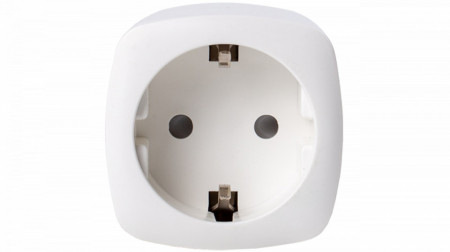 Priza inteligenta wireless HikVision DS-PSP1-WE, comunicare bidirectionala 868MHz, criptare AES-128, afisaj LED status, control prin aplicatie/tastatura/telecomanda, setare scenarii automatizare smart - Img 3
