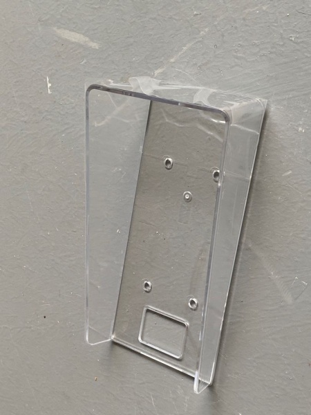 Protectie ploaie HikVision DS-KABV6113-RS/Surface pentru post exterior seria KV6103 si KV6113, montaj aplicat pe suprafata, material plastic rezistent, scut protectie intemperii, instalare rapida, accesoriu videointerfon - Img 7