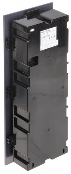 Rama montaj ingropat cu 3 module HikVision DS-KD-ACF3(Plastic) pentru post exterior modular, panou din aluminiu si doza din plastic, temperatura operare -40 grade C, include accesorii fixare, compatibila seria DS-KD8 - Img 3
