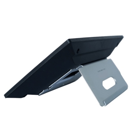 Suport de birou HikVision DS-KABH6320-T pentru monitoare interfon seria KH6320 si seria KH8520, material otel inoxidabil SUS430 rezistent, instalare rapida, design modern, accesoriu montaj pe suprafata plana - Img 4