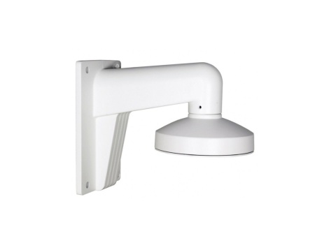 Suport de perete HikVision DS-1273ZJ-140, montaj camere tip Dome, material aliaj de aluminiu, orificiu trecere cabluri, tratament anticoroziv, instalare usoara, design ergonomic, stabilitate ridicata, finisaj alb - Img 3