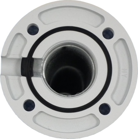 Suport de tavan tip pendul Hikvision DS-1662ZJ pentru camere PTZ, lungime brat 50cm, fabricat din aliaj de aluminiu, culoare Hikvision White, design robust pentru exterior si interior, ideal pentru montaj in spatii cu tavan inalt sau depozite - Img 6