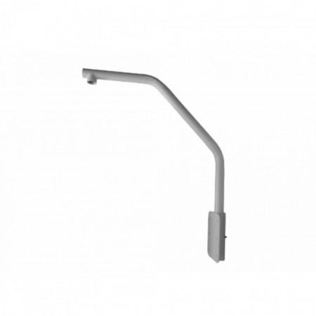 Suport tip parapet camera supraveghere Hikvision DS-1660ZJ, material aliaj de aluminiu si otel, montaj robust pe marginea teraselor sau acoperisurilor, rezistenta la coroziune, design durabil - Img 3