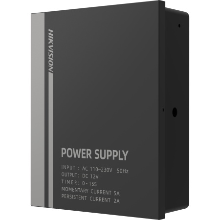Sursa alimentare pentru control acces Hikvision DS-K7M-AW24, unitate alimentare 24W, 12VDC, alimentare terminal acces si yala, input 100–230VAC, protectie suprasarcina/ scurtcircuit, suport baterie backup MTBF>200000h - Img 3