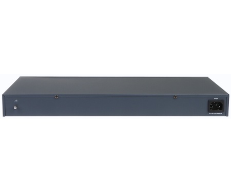 Switch de retea gestionabil Hikvision DS‑3E1326P‑EI(B), 24×10/100M PoE + 2×Gigabit combo, buget PoE 370 W, suport VLAN 802.1Q, PoE watchdog pentru restart camere, STP/RSTP preventie bucle, detectie cablu, transmisie PoE pana la 300 m, protectie supratensi - Img 4