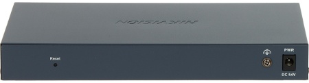 Switch PoE HikVision Smart Managed 8 porturi DS-3E1510P-EI/M, Gigabit, 2x Uplink RJ45, buget putere 60W, PoE Watchdog, suporta VLAN, protectie la supratensiune 6kV, transmisie Long Range pana la 300m, prevenire bucle STP/RSTP - Img 4