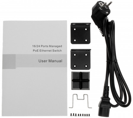 Switch PoE Managed Dahua PFS4218-16ET-190, 16 porturi Fast Ethernet, 2 porturi Gigabit Uplink, buget PoE 190W, port rosu 90W (Hi-PoE), tehnologie Long Distance 250m, PoE Watchdog, management Web - Img 2